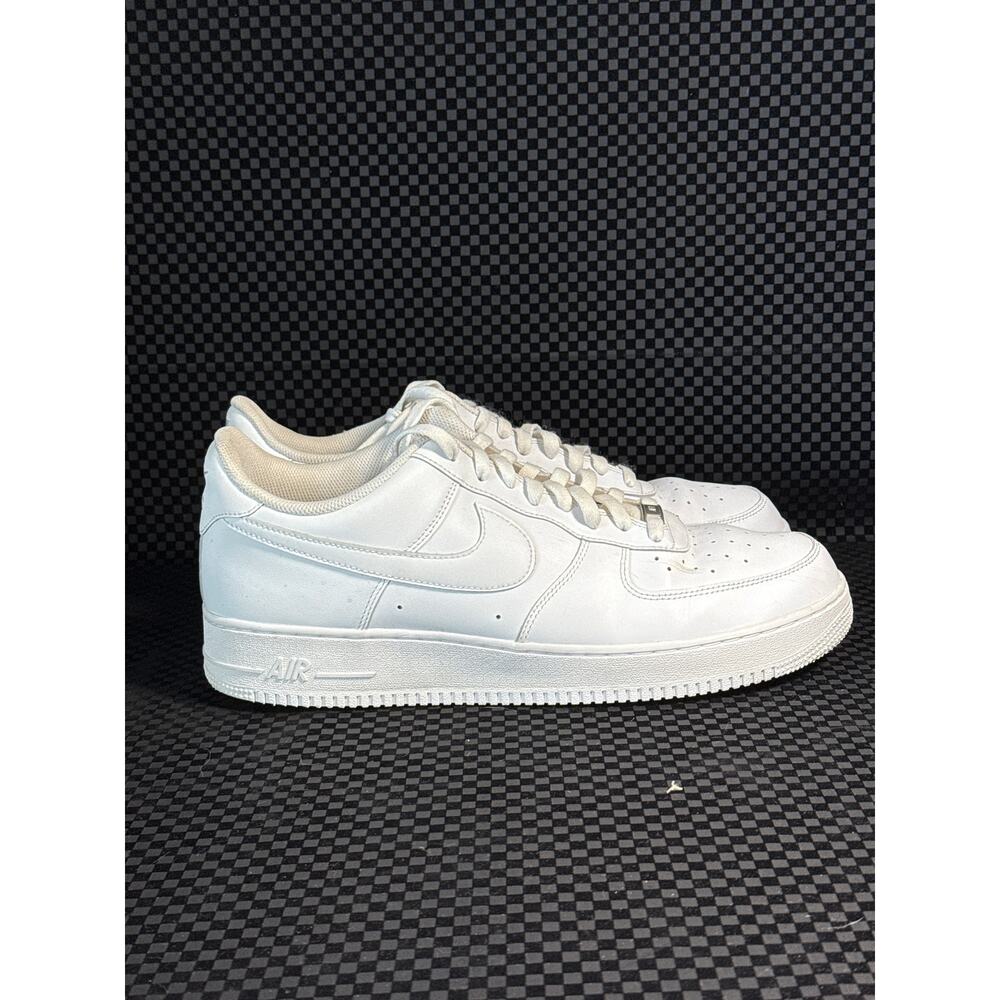 Nike Air Force 1 ‘07 Low Triple White Size 14 Men’s